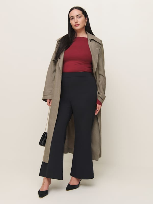 Tanya Knit Pant Es - Black